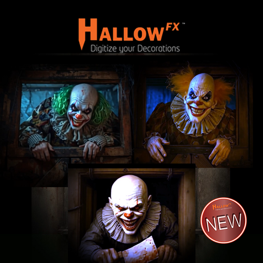 Creepy Clown Pop-ins